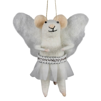 Angel Mouse Ornament Set of 3