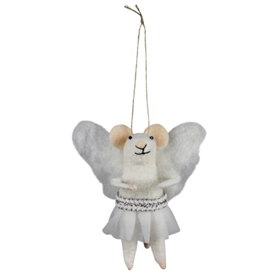 Angel Mouse Ornament Set of 3