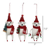 Bear Ornament Set of 3