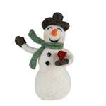 Snowman Sculpture Set of 2