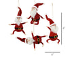 Yoga Santa Set of 4