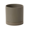 Romey Neutral Pot with Saucer