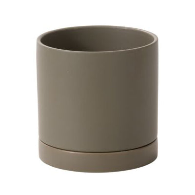 Romey Neutral Pot with Saucer