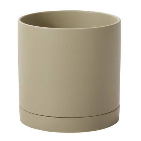 Romey Neutral Pot with Saucer