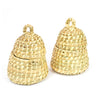 Bee Skep Storage Basket Set of 2