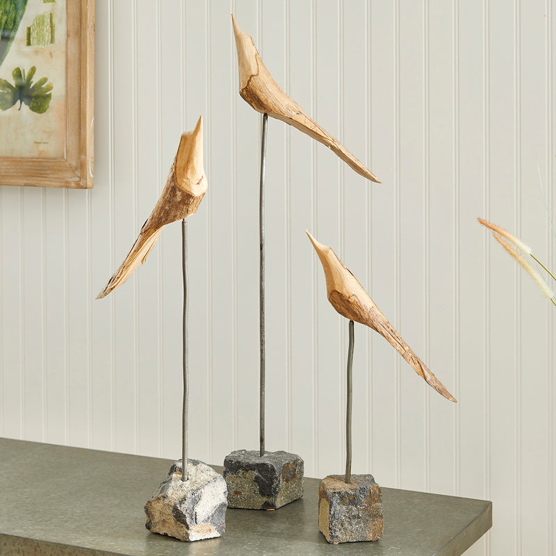 The Flock Natural Tabletop Accent Set of 3