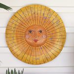 Sun Face Outdoor Wall Art