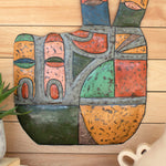 Hand Peace Sign Metal Wall Art