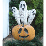 Jack-O-Lantern & Ghost Yard Art