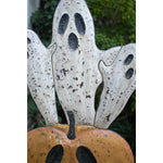 Jack-O-Lantern & Ghost Yard Art