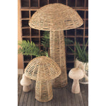 Seagrass Mushroom Statue Set of 2