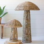 Seagrass Mushroom Statue Set of 2