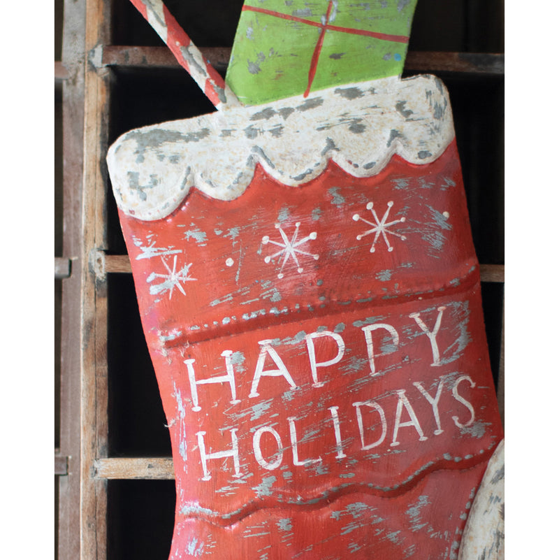 Holiday Stocking Wall Art