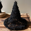 Painted Twig Black Witch Hat