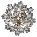 Crystorama Addis 4-Light Chandelier Polished Chrome