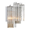 Crystorama Addis Wall Sconce Polished Chrome