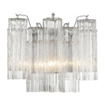 Crystorama Addis Wall Sconce Polished Chrome