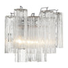 Crystorama Addis Wall Sconce Polished Chrome