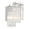 Crystorama Addis Wall Sconce Polished Chrome