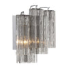 Crystorama Addis Wall Sconce Polished Chrome