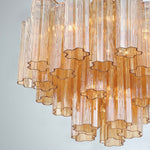 Crystorama Addis 6-Light Chandelier Aged Brass