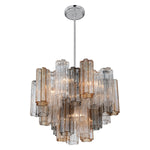 Crystorama Addis 6-Light Chandelier Polished Chrome