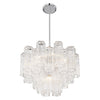 Crystorama Addis 6-Light Chandelier Polished Chrome