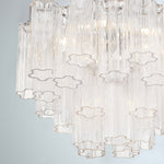 Crystorama Addis 6-Light Chandelier Polished Chrome