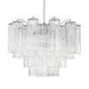 Crystorama Addis 6-Light Chandelier Polished Chrome