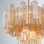 Crystorama Addis 9-Light Chandelier Aged Brass