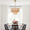 Crystorama Addis 9-Light Chandelier Aged Brass