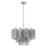 Crystorama Addis 9-Light Chandelier Polished Chrome