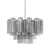 Crystorama Addis 9-Light Chandelier Polished Chrome