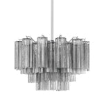 Crystorama Addis 9-Light Chandelier Polished Chrome