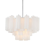 Crystorama Addis 9-Light Chandelier Polished Chrome