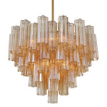 Crystorama Addis 12-Light Chandelier Aged Brass