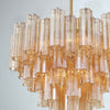 Crystorama Addis 12-Light Chandelier Aged Brass