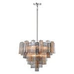 Crystorama Addis 12-Light Chandelier Polished Chrome