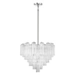 Crystorama Addis 12-Light Chandelier Polished Chrome