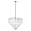 Crystorama Addis 12-Light Chandelier Polished Chrome