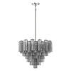 Crystorama Addis 12-Light Chandelier Polished Chrome