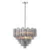 Crystorama Addis 12-Light Chandelier Polished Chrome