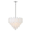 Crystorama Addis 12-Light Chandelier Polished Chrome