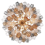 Crystorama Addis 16-Light Chandelier Aged Brass