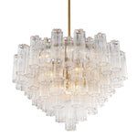 Crystorama Addis 16-Light Chandelier Aged Brass