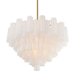 Crystorama Addis 16-Light Chandelier Aged Brass