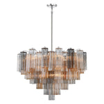 Crystorama Addis 16-Light Chandelier Polished Chrome