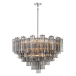 Crystorama Addis 16-Light Chandelier Polished Chrome