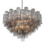 Crystorama Addis 16-Light Chandelier Polished Chrome