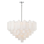 Crystorama Addis 16-Light Chandelier Polished Chrome